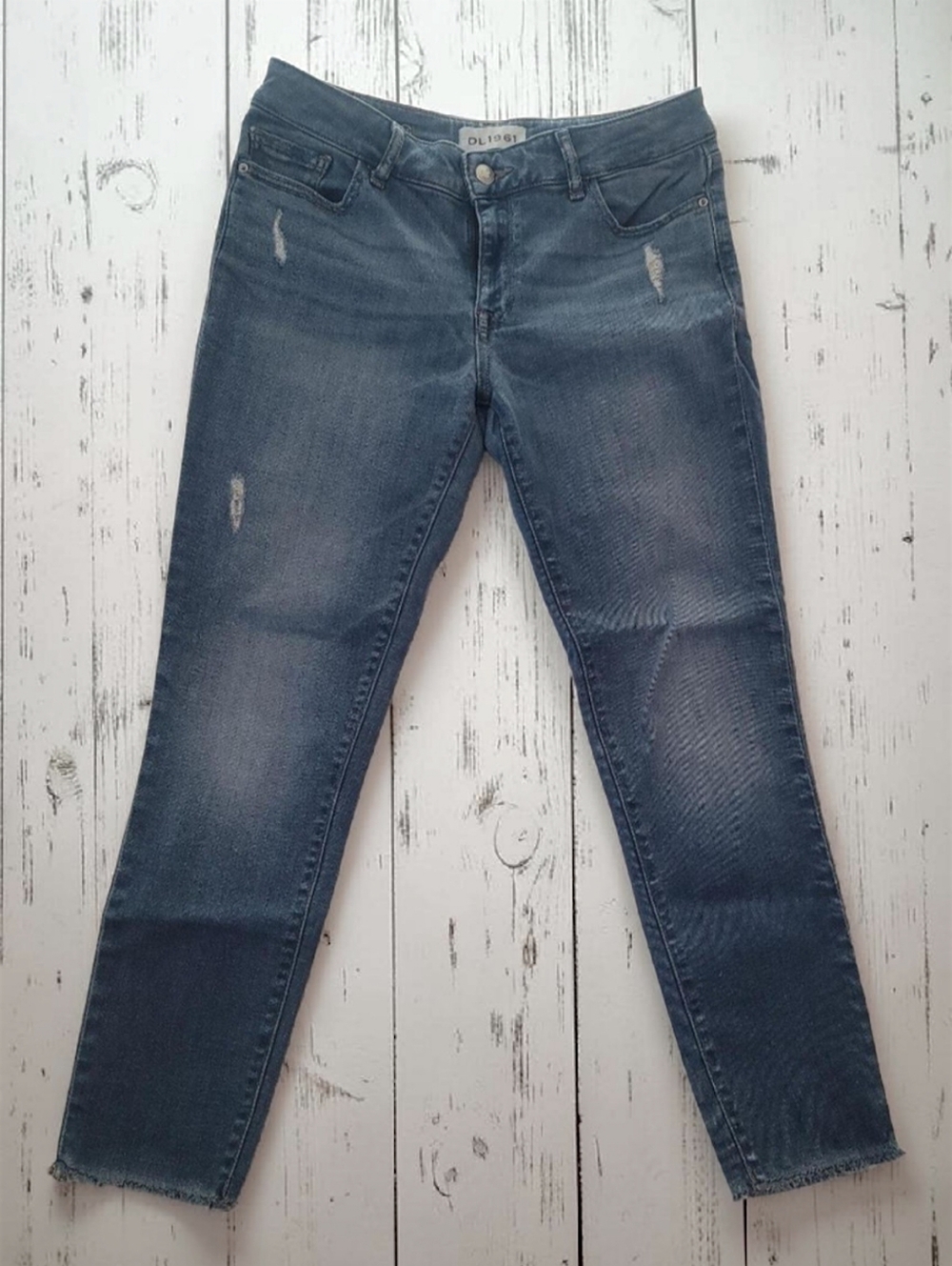 DL1961 Florence Instasculpt Mid-Rise Classic Skinny Jeans Size 30